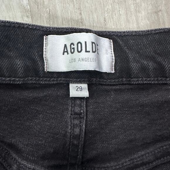 Agolde Merrel Mid Rise Straight Jeans size 29 - Picture 7 of 11